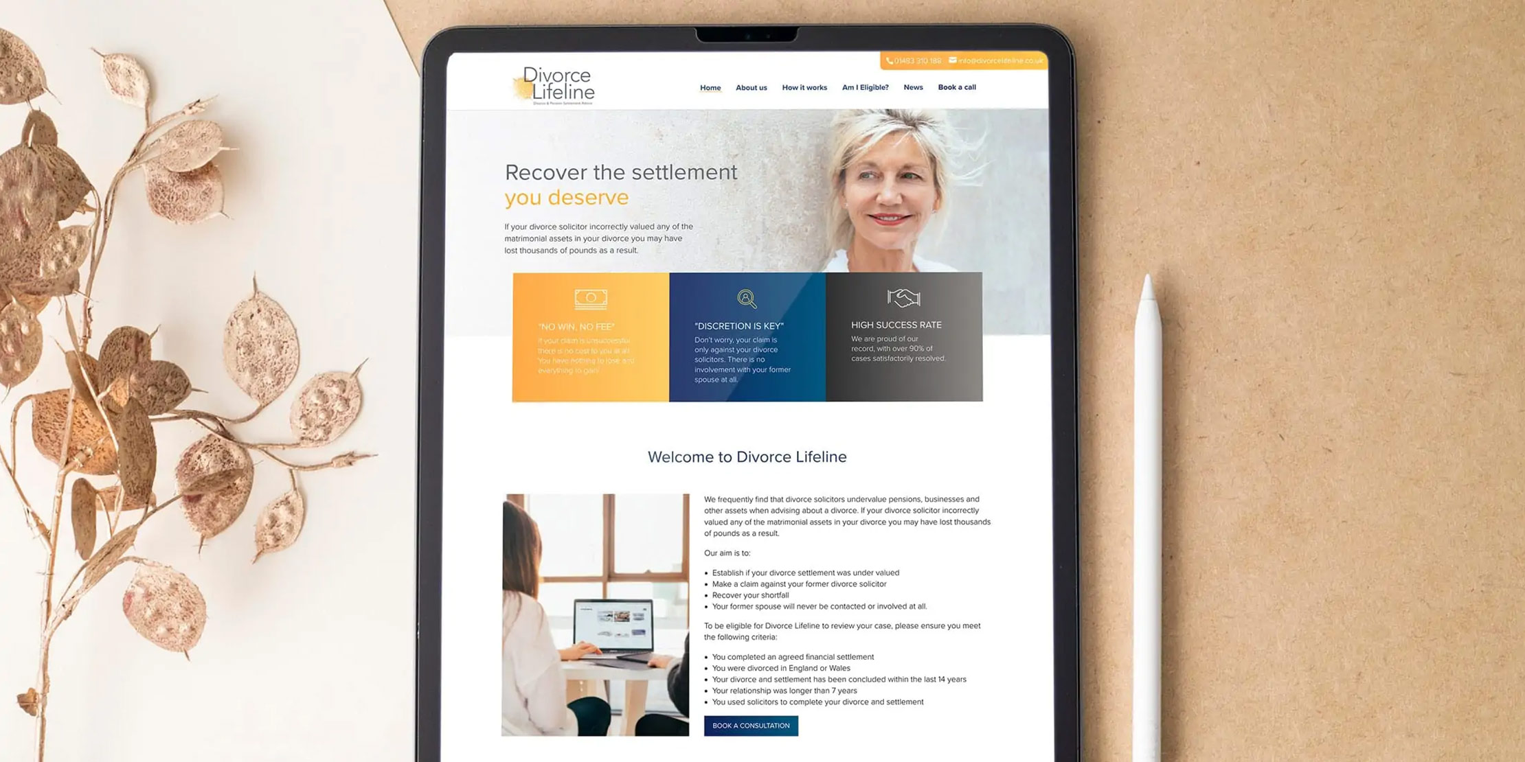 Divorce Lifeline - Case Study