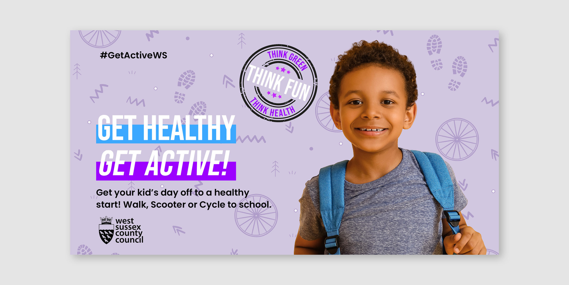 West Sussex CC - Active Travel Campaign